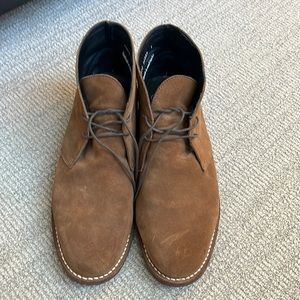 Thursday Boots Scout Chukka in Cognac Suede (11 Wide)
